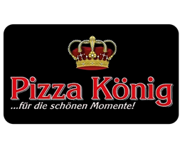Pizza König Osnabrück logo.